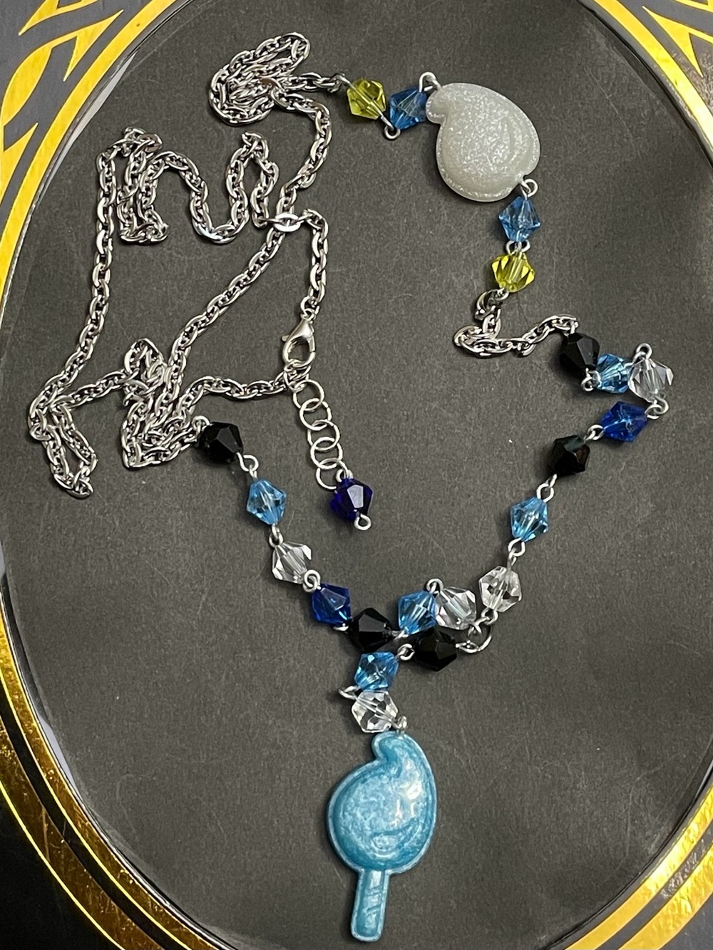 Twisted Wonderland Ortho Shroud Inspired Groovy Candy long Necklace